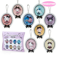 이미지를 갤러리 뷰어에 로드 , Japan Sanrio Acrylic Charm Keychain (Black Ribbon)
