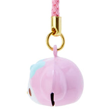 이미지를 갤러리 뷰어에 로드 , Japan Sanrio Face Style Bell Mobile Strap Charm
