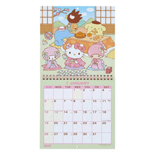 Charger l&#39;image dans la galerie, Japan Sanrio 2025 Small Wall Calendar
