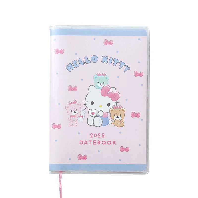 Japan Sanrio Hello Kitty 2025 Monthly Pocket Schedule Book / Planner