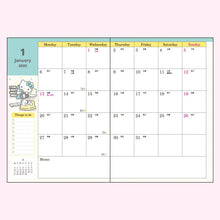 Load image into Gallery viewer, Japan Sanrio 2025 Monthly A5 Schedule Book / Planner
