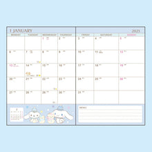 Lade das Bild in den Galerie-Viewer, Japan Sanrio 2025 Weekly B6 Schedule Book / Planner
