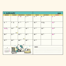 Lade das Bild in den Galerie-Viewer, Japan Sanrio 2025 Weekly B6 Schedule Book / Planner
