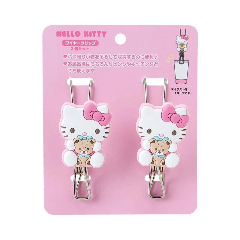 Japan Sanrio Wire Clip Set of 2