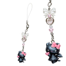 Load image into Gallery viewer, Japan Sanrio Hello Kitty Mobile Strap Charm Blind Box (Angel &amp; Little Devil)
