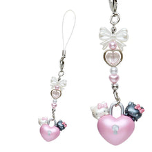 Load image into Gallery viewer, Japan Sanrio Hello Kitty Mobile Strap Charm Blind Box (Angel &amp; Little Devil)
