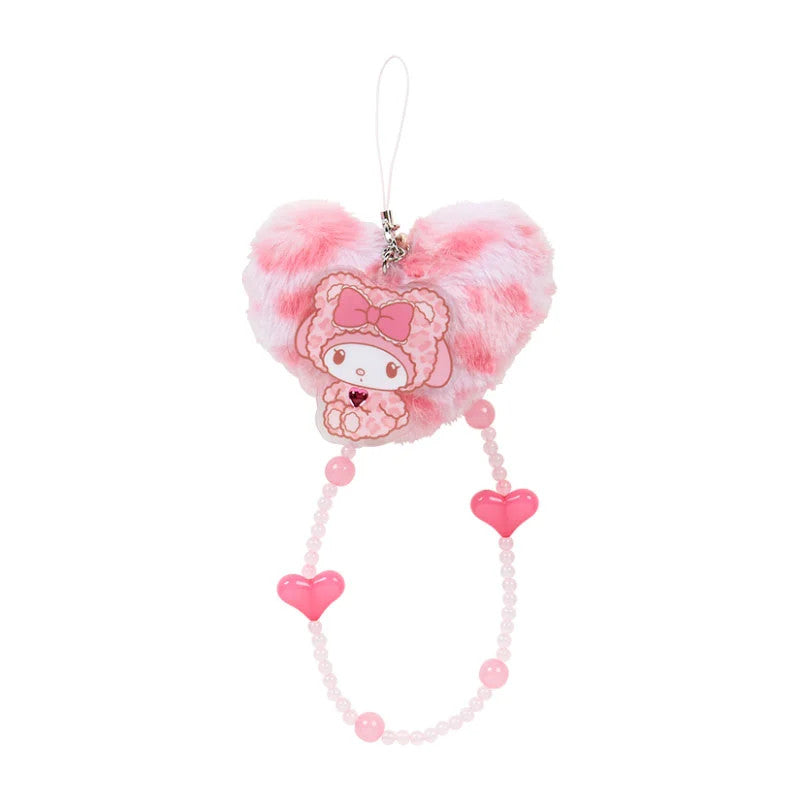 Japan Sanrio Plush Mobile Strap Charm (Sanrio Gal Bear)