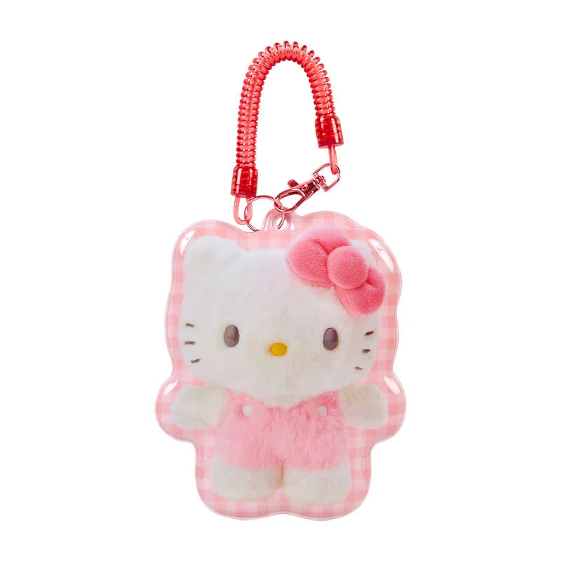 Japan Sanrio Card Holder Pass Case (Pitatto Friends Photo Design)