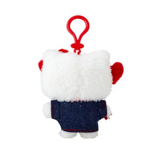 Load image into Gallery viewer, Japan Sanrio Plush Doll Keychain (Denim Patch)
