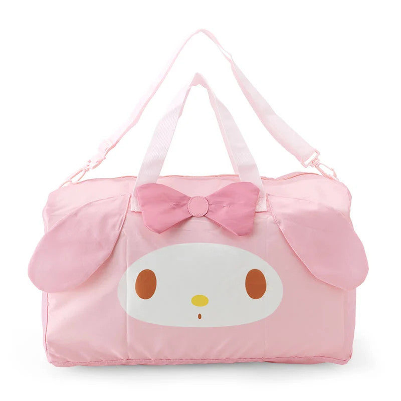 Japan Sanrio Foldable Travel Luggage Bag Boston Bag