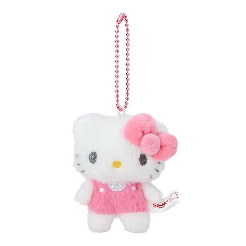 Japan Sanrio Plush Doll Keychain Brooch (Pitatto Friends Photo Design)