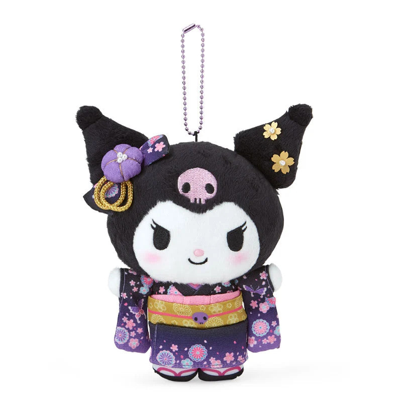 Japan Sanrio Plush Doll Keychain (Kimono)