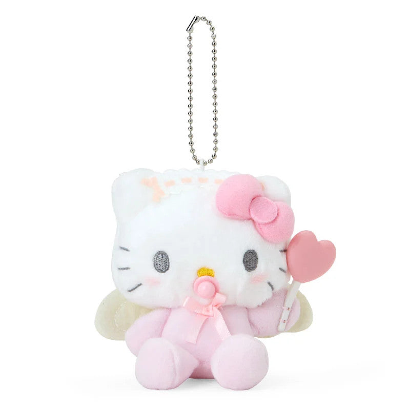 Japan Sanrio Plush Doll Keychain (Baby Angel)