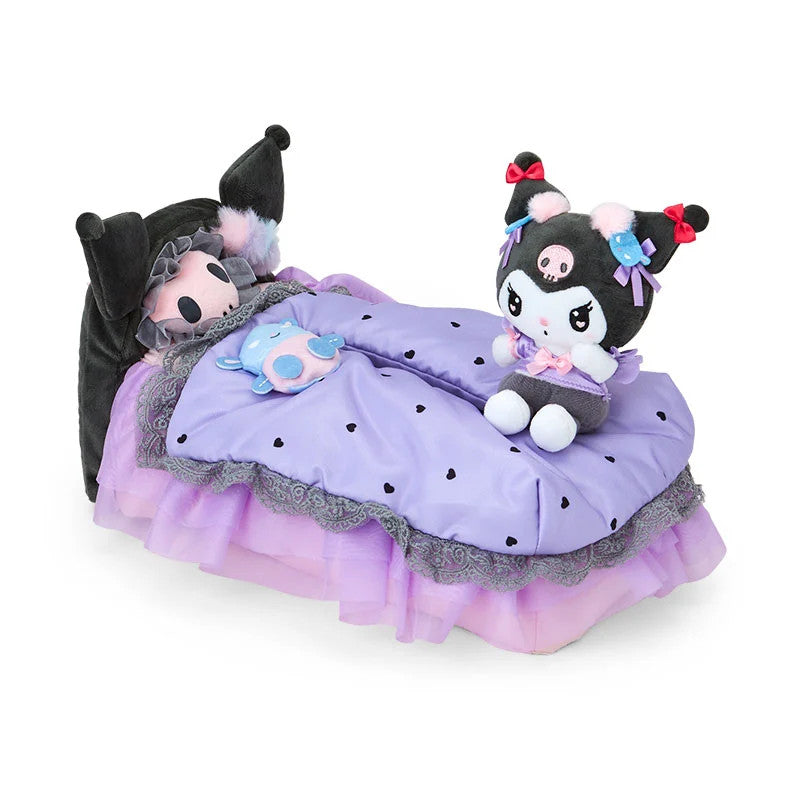 Japan Sanrio Kuromi Tissue Box Case (Romi Kyun Room)