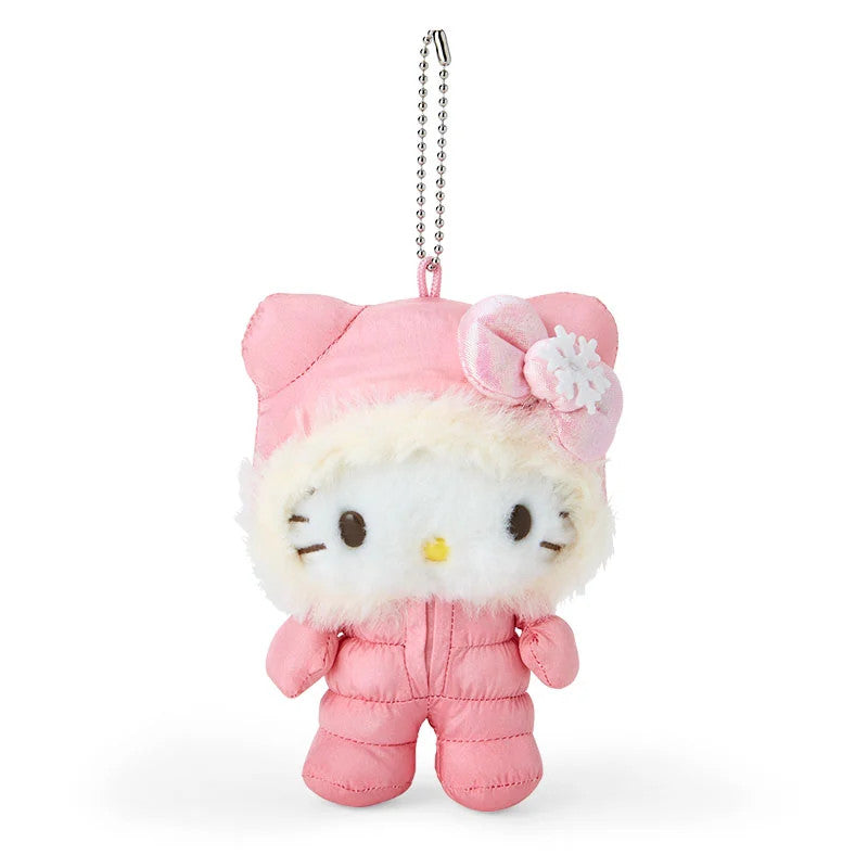 Japan Sanrio Plush Doll Keychain (Fluffy Winter)