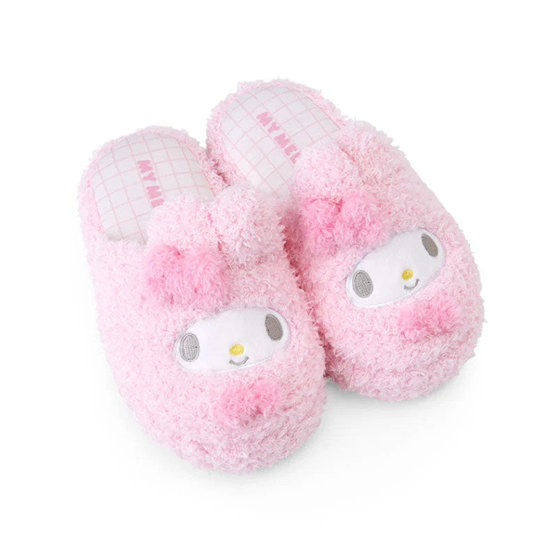 Japan Sanrio Kids Plush Slippers Room Shoes