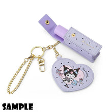 이미지를 갤러리 뷰어에 로드 , Japan Sanrio Kuromi Lipstick Case Keychain (Romi Kyun Room)
