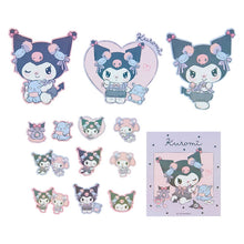 Load image into Gallery viewer, Japan Sanrio Kuromi Sticker Seal Pack (Romi Kyun Room)
