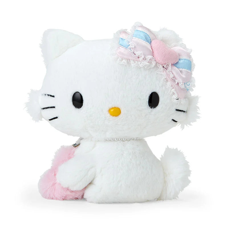 Japan Sanrio Plush Doll Soft Toy (Fluffy Heart)