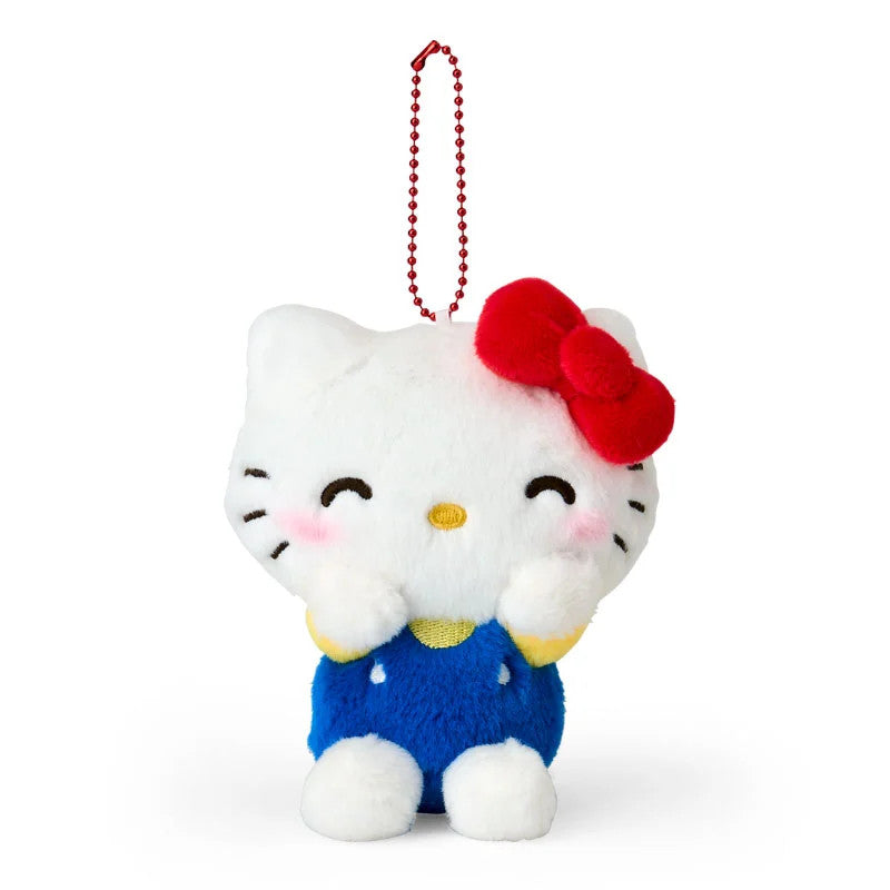 Japan Sanrio Hello Kitty Plush Doll Keychain (Emotion)