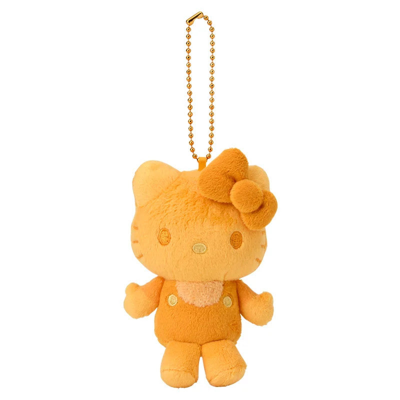 Japan Sanrio Hello Kitty Plush Doll Keychain (Colorful)
