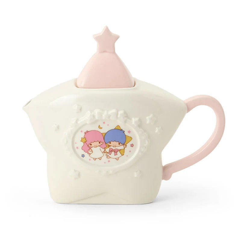 Japan Sanrio Little Twin Stars Ceramic Tea Pot (Frame Design)