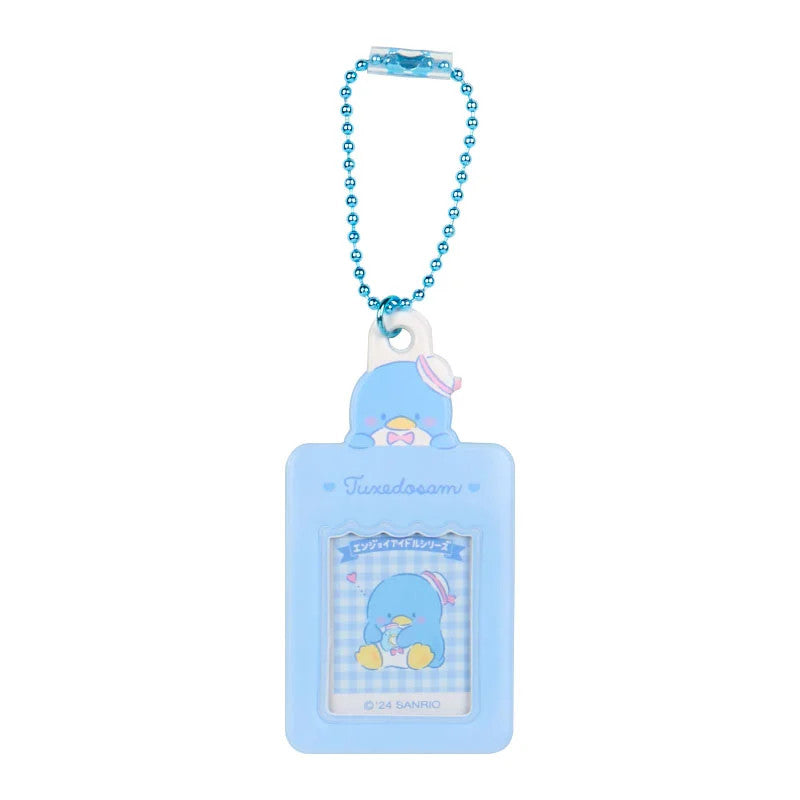 Japan Sanrio Mini Photo Card Holder Keychain Blind Box (Enjoy Idol)
