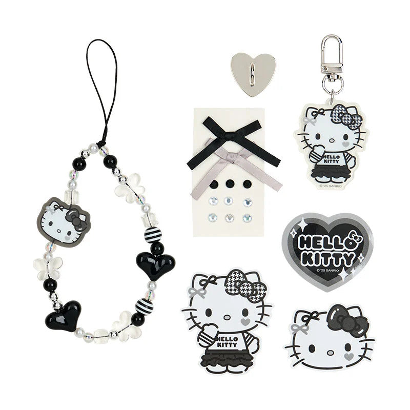 Japan Sanrio Mobile Phone Strap Decoration Set (Monotone)