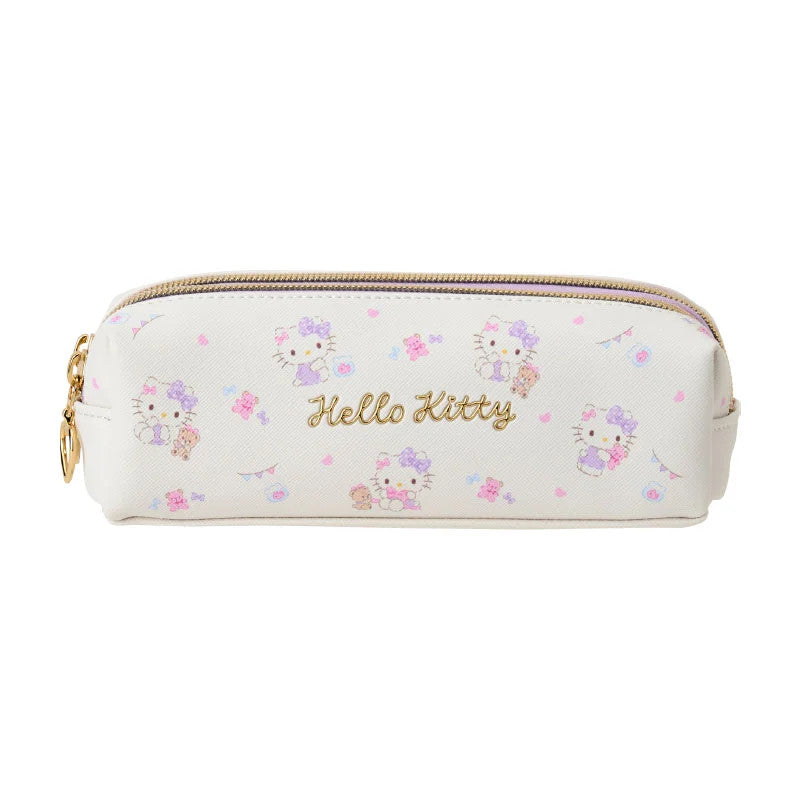 Japan Sanrio Double Zipper Pencil Case Pen Pouch