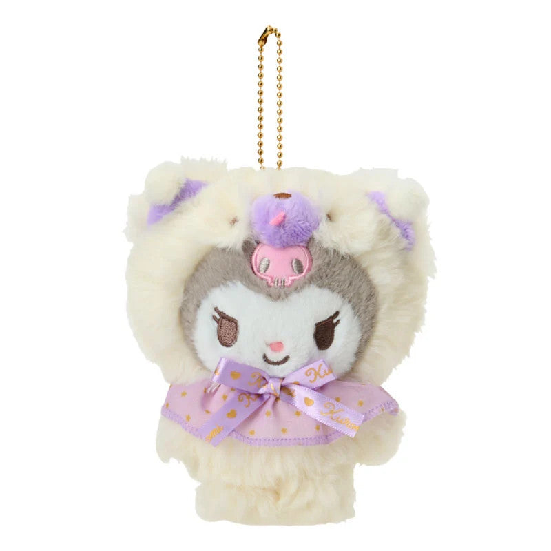 Japan Sanrio Plush Doll Keychain (White Bear)