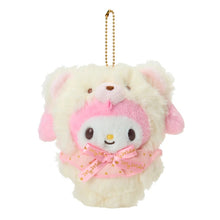 Load image into Gallery viewer, Japan Sanrio Plush Doll Keychain (White Bear)
