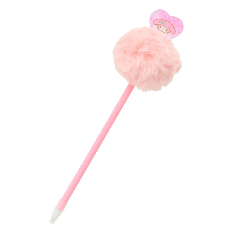 Japan Sanrio Plush Ball Ballpoint Pen (Y2K)