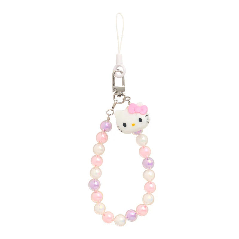 Japan Sanrio Mobile Phone Bead Hand Strap