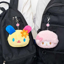 Carica l'immagine nel visualizzatore di Gallery, Japan Sanrio Plush Card Holder Coin Purse (Face)
