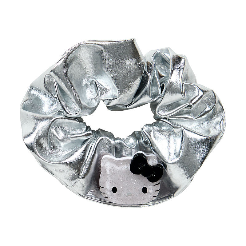 Japan Sanrio Scrunchies Ponytail Holder Hair Tie (Metallic Fabric)
