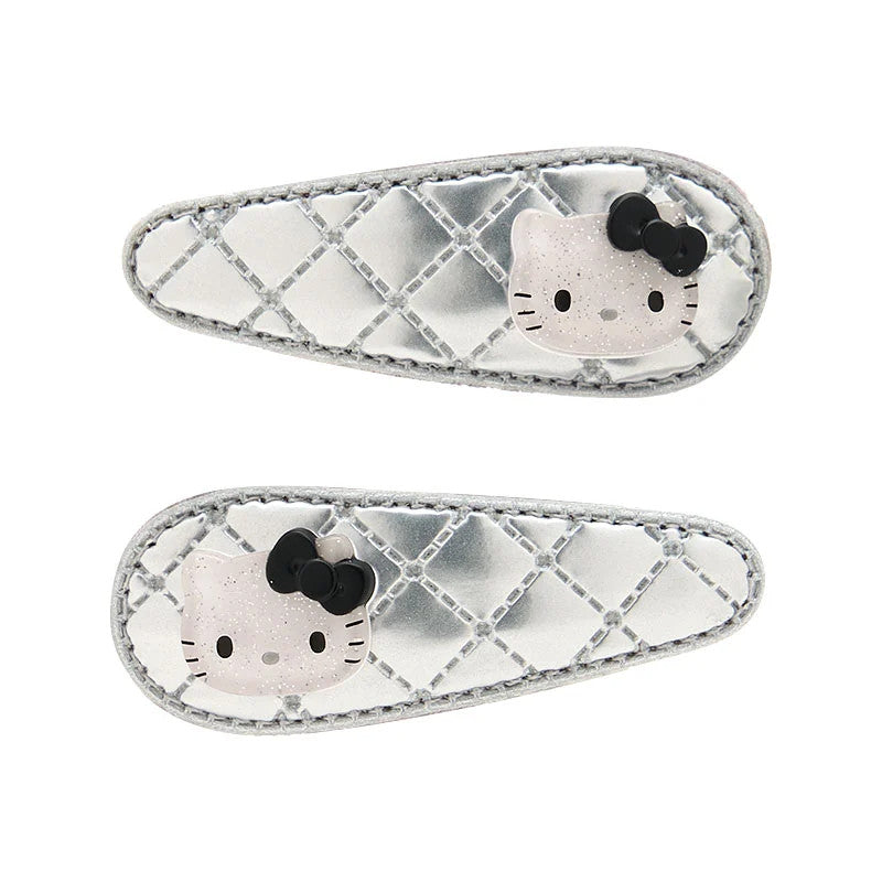Japan Sanrio Hair Clip Hairpin (Metallic Fabric)