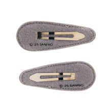 Carica l&#39;immagine nel visualizzatore di Gallery, Japan Sanrio Hair Clip Hairpin (Metallic Fabric)

