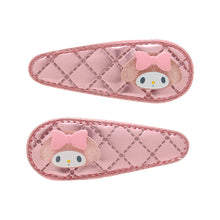 Carica l&#39;immagine nel visualizzatore di Gallery, Japan Sanrio Hair Clip Hairpin (Metallic Fabric)
