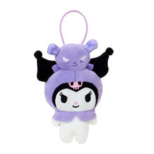 Cargar imagen en el visor de la galería, Japan Sanrio Kuromi Plush Doll Keychain Blind Box (My Deco Bag)
