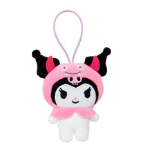 Cargar imagen en el visor de la galería, Japan Sanrio Kuromi Plush Doll Keychain Blind Box (My Deco Bag)
