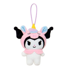 Cargar imagen en el visor de la galería, Japan Sanrio Kuromi Plush Doll Keychain Blind Box (My Deco Bag)
