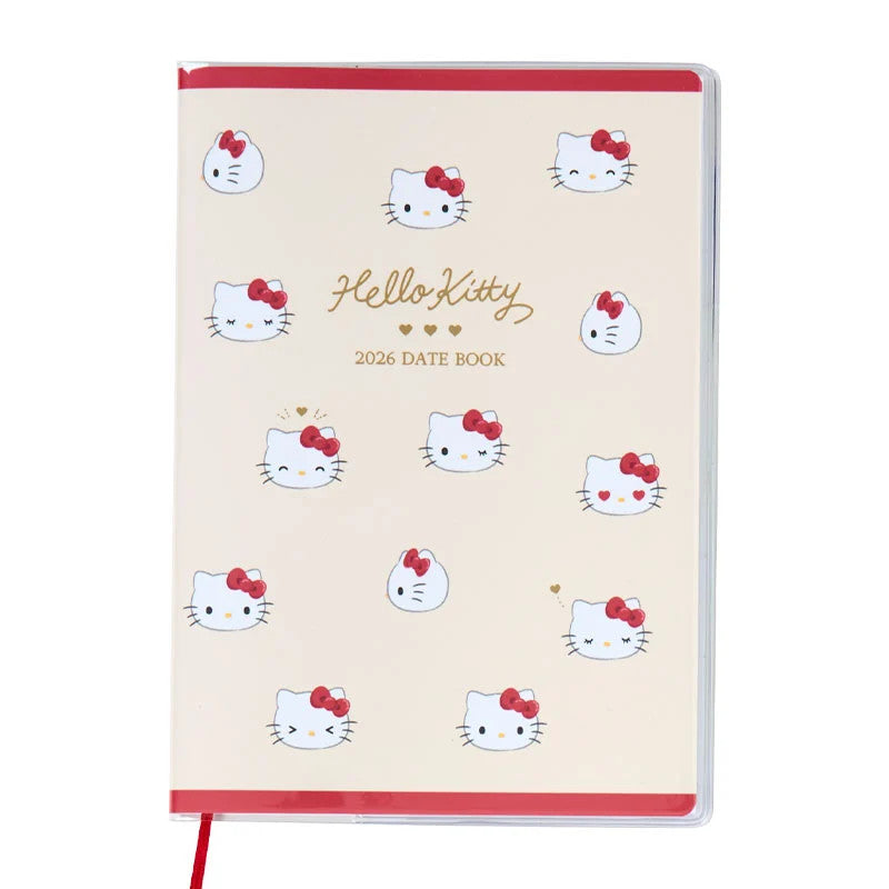 Japan Sanrio Hello Kitty 2026 Monthly B6 Schedule Book / Planner