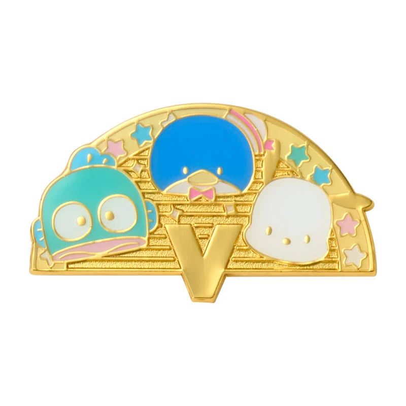 Japan Sanrio Metal Brooch Pin Blind Box (HAPIDANBUI 5th)