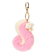 Carregar imagem no visualizador da galeria, Japan Sanrio Plush Tail Mascot Keychain (Squirrel)
