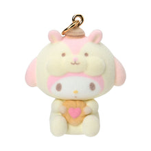Carregar imagem no visualizador da galeria, Japan Sanrio Plush Tail Mascot Keychain (Squirrel)
