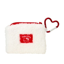 Load image into Gallery viewer, Japan Sanrio Plush Coin Purse Mini Pouch with Carabiner
