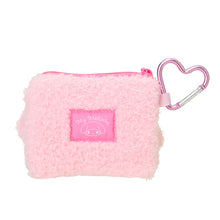 Load image into Gallery viewer, Japan Sanrio Plush Coin Purse Mini Pouch with Carabiner
