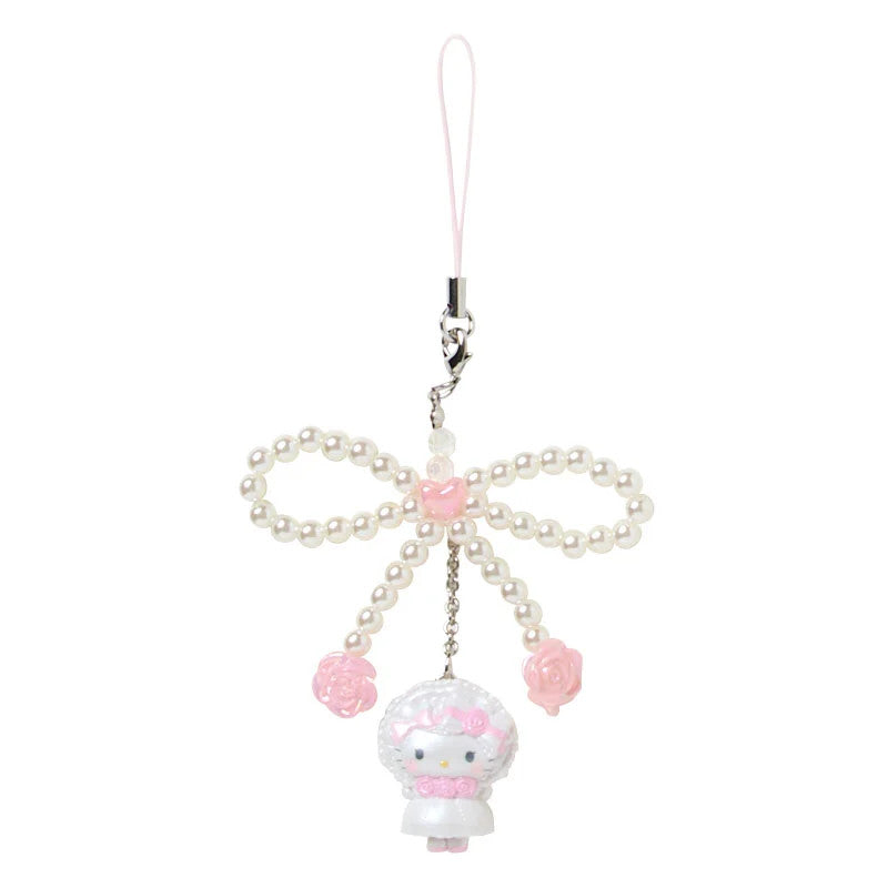 Japan Sanrio Mobile Strap Charm Blind Box (White Frill)