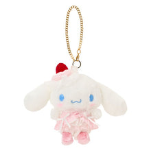 Load image into Gallery viewer, Japan Sanrio Plush Doll Keychain (Strawberry Whipped Cake)
