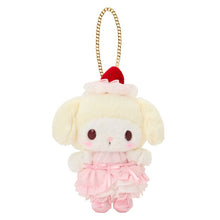 Load image into Gallery viewer, Japan Sanrio Plush Doll Keychain (Strawberry Whipped Cake)
